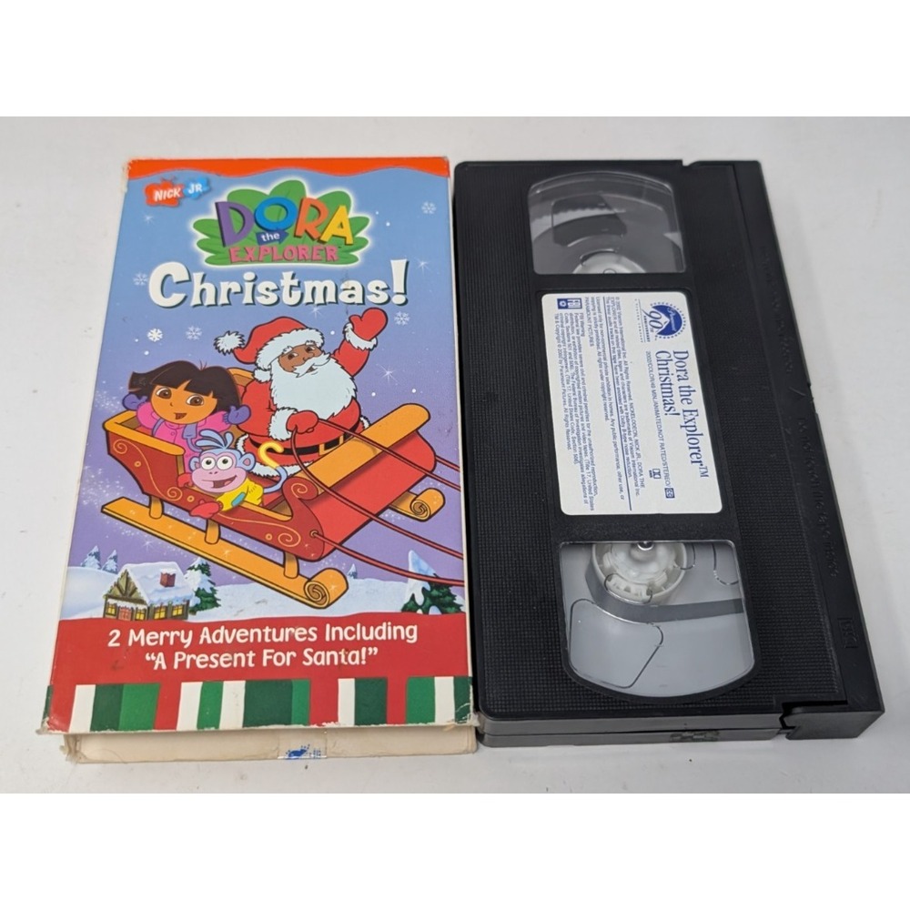Dora the Explorer - Doras Christmas (VHS, 2002) - Vintage Kids Holiday Movie